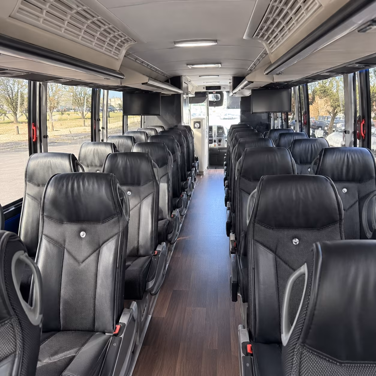 garland airport transportation onboard seating