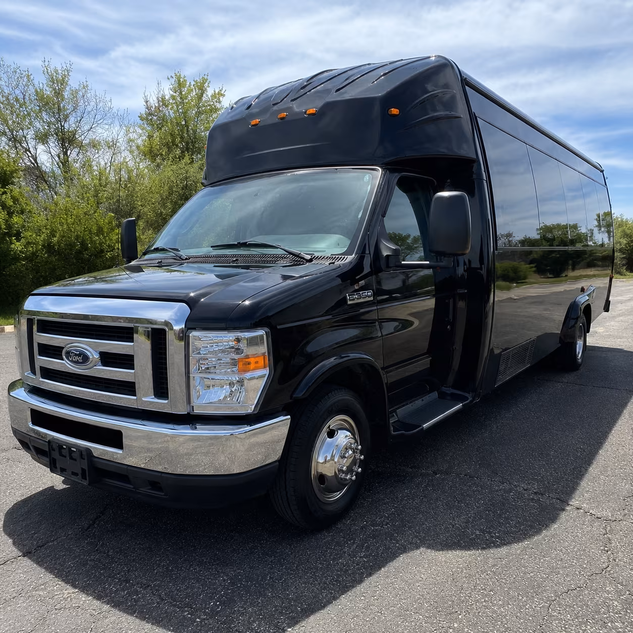 garland corporate party bus rental