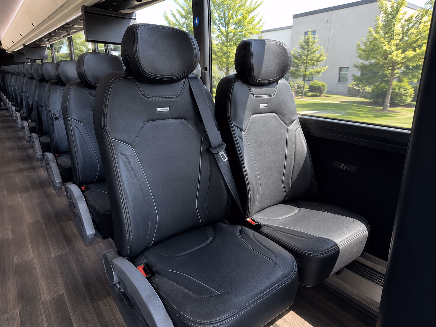 garland long distance transportation onboard seating