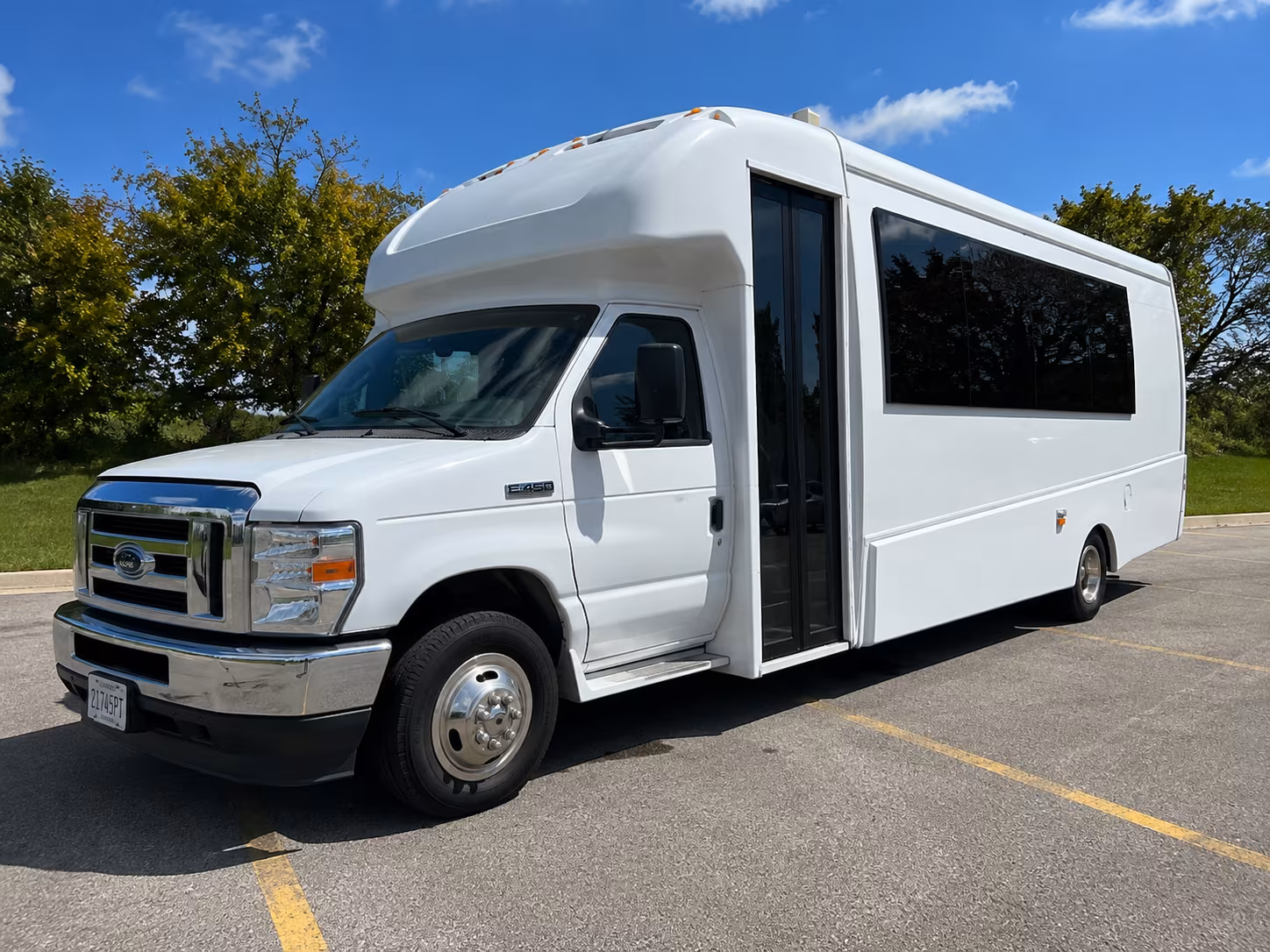 garland party bus booking step 1