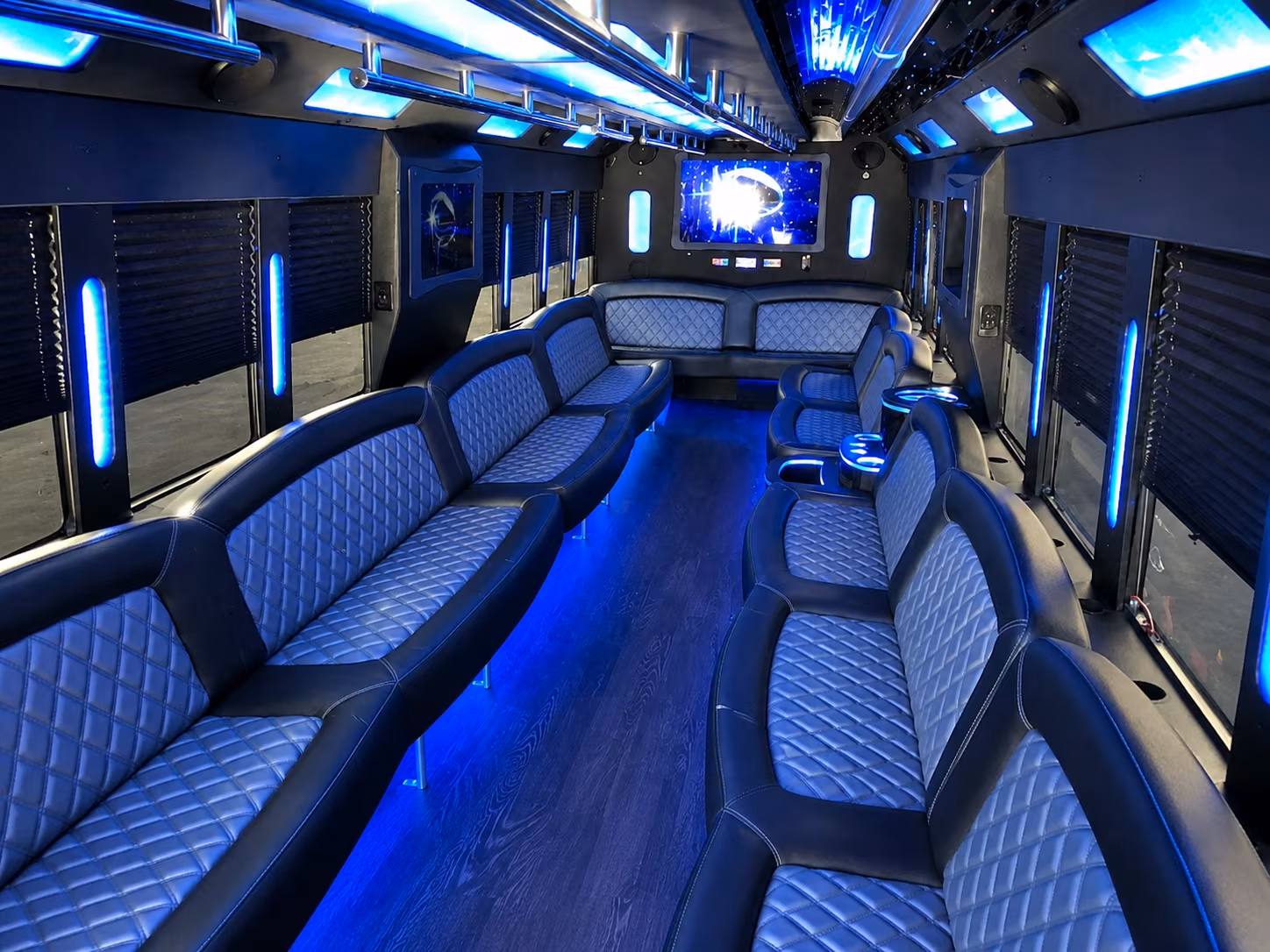 garland prom party bus rental