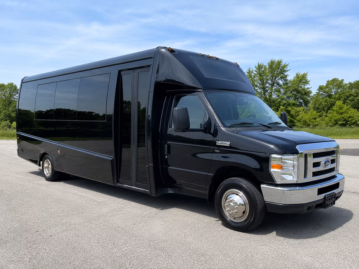 garland wedding transportation onboard seating