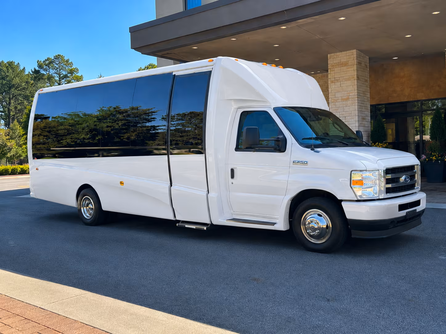 garlandcharterbuscompany com is how bridal parties get from downtown garland to the dallas arboretum in style