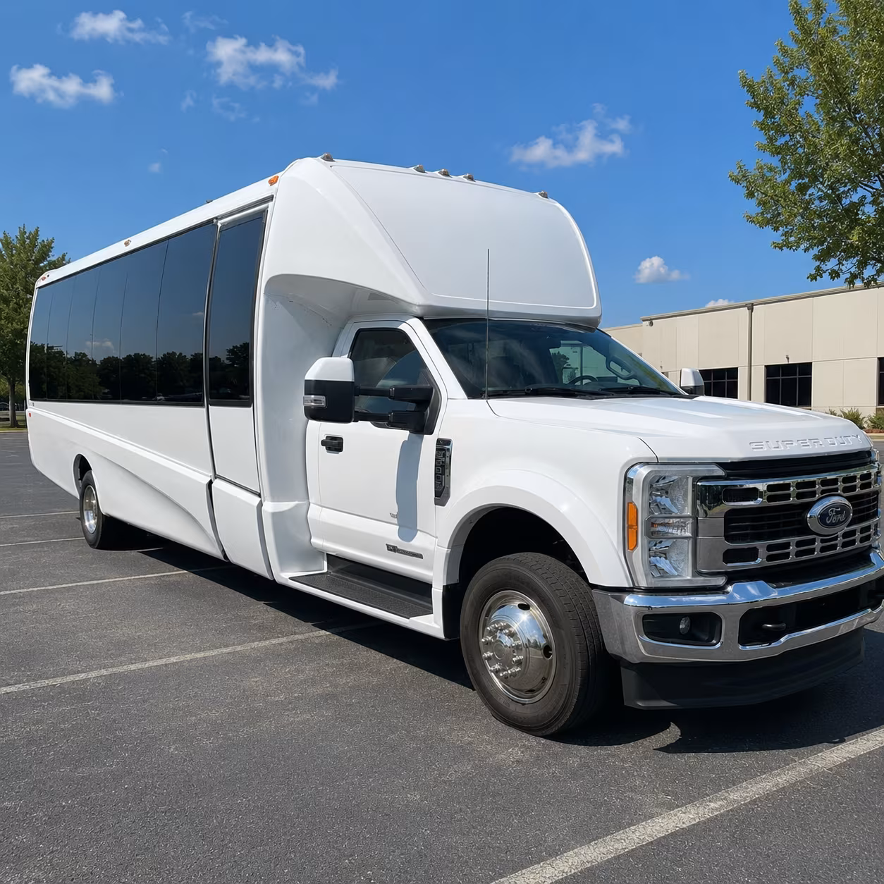 how the type of bus changes the price in garland texas