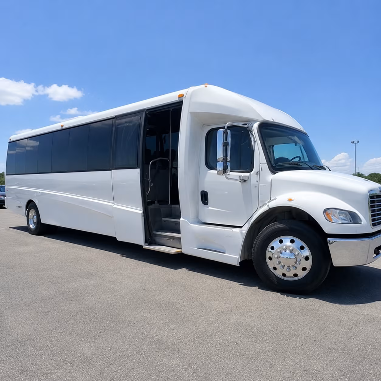 mesquite travel to away games with your team and fans in a mesquite charter bus