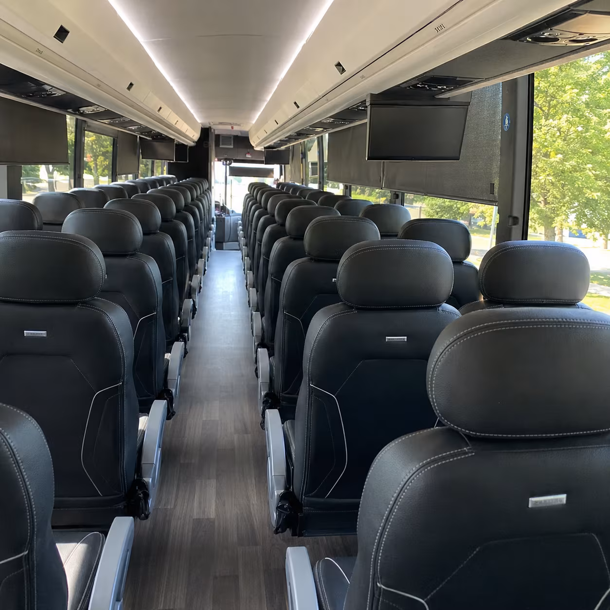 rowlett government military charter bus services